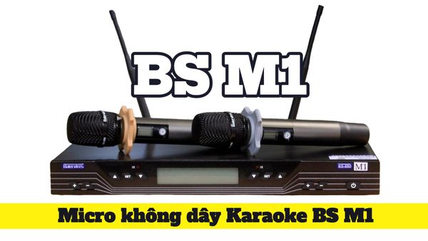 Micro không dây Karaoke BS M1