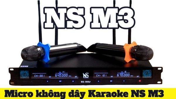 Micro không dây Karaoke NS M3