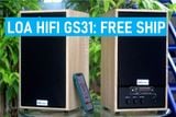 Loa GS31 2.0 Bluetooth, công suất 160w, Bass 4 inch, Tress 2 inch, bluetooth 5.0, cổng rca, khe usb, thiết kế loa thùng gỗ cao 38 cm, rộng 21 cm, sâu 21.5 cm. Bảo hành 12 tháng