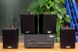[Diện tích 80m2 + 2 Kênh] A907PU-2K Goldsound 2 vùng âm lượng 900w + 4 loa Goldsound V25C, loa được thiết kế riêng cho quán, bật lớn không tạp âm, miễn phí công lắp đặt, bảo hành dài hạn 5 năm.