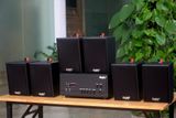 [Diện tích 120m2 + 2 Kênh] A907PU_SG-2K Goldsound 2 vùng âm lượng 900w + 6 loa Goldsound V25C_SG, loa được thiết kế riêng cho quán, bật lớn không tạp âm, miễn phí công lắp đặt, bảo hành dài hạn 5 năm