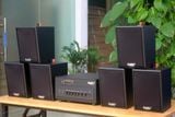 [Diện tích 120m2 + 2 Kênh] A384PU_SG-2K Goldsound 2 vùng âm lượng 380w + 6 loa Goldsound V25C_SG, loa được thiết kế riêng cho quán, bật lớn không tạp âm, miễn phí công lắp đặt, bảo hành dài hạn 5 năm.