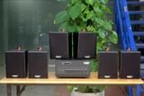 [Diện tích 120m2 + 2 Kênh] A384PU_SG-2K Goldsound 2 vùng âm lượng 380w + 6 loa Goldsound V25C_SG, loa được thiết kế riêng cho quán, bật lớn không tạp âm, miễn phí công lắp đặt, bảo hành dài hạn 5 năm.