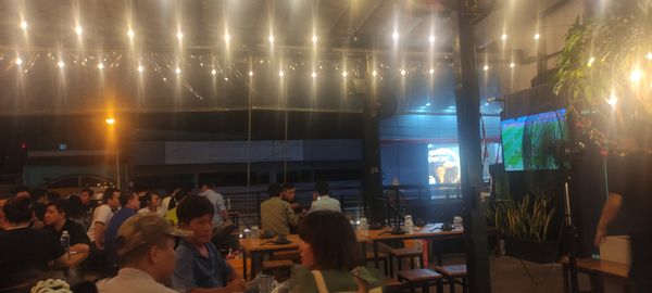 Hệ thống âm thanh cho nhà hàng Xưởng, Quận 6, Hồ Chí Minh, amply 2 kênh 1200w, bluetooth 5.0, loa V130-130w, loa được thiết kế riêng cho quán, bật lớn không tạp âm, miễn phí công lắp đặt, bảo hành dài hạn 5 năm