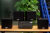 [Diện tích 80m2 + 02 Kênh] Amply A384PU-2K Goldsound 2 vùng âm lượng 380w + 4 loa Goldsound V23-23w, loa được thiết kế riêng cho quán, bật lớn không tạp âm, miễn phí công lắp đặt, bảo hành dài hạn 5 năm.