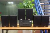[Diện tích 120m2 + 02 Kênh] Amply A384PU_TH-2K Goldsound 2 vùng âm lượng 380w + 6 loa Goldsound V40C_TH - 40w, loa được thiết kế riêng cho quán, bật lớn không tạp âm, miễn phí công lắp đặt, bảo hành dài hạn 5 năm