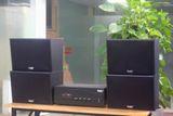 [Diện tích 100m2 + 02 Kênh] Amply A918PU - 2K Goldsound 2 vùng âm lượng 1200w + 4 loa Goldsound V130 - 130w, loa được thiết kế riêng cho quán, bật lớn không tạp âm, miễn phí công lắp đặt, bảo hành dài hạn 5 năm.