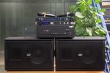 Dàn Karaoke kinh doanh K90 Goldsound (Loa V258PU-KA, Cục đẩy A958PU-2K, Cục đẩy 1200w, JBL KX180, Micro SLS S800,...)