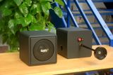 Loa thả trần V55TR-PU phủ da PU màu đen (số lượng 1 loa), công suất 55w, loa bass 4 inch, kích thước rộng 19 cm, cao 19 cm, sâu 21 cm, bảo hành dài hạn 5 năm.