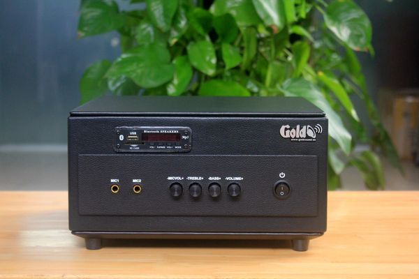 [Diện tích 80m2] Amply A154PU_DA Goldsound 150w + 4 loa Goldsound V25C_DA - 25w, loa được thiết kế riêng cho quán, bật lớn không tạp âm, miễn phí công lắp đặt, bảo hành dài hạn 5 năm.