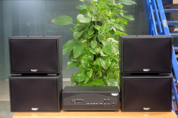[Diện tích 120m2 + 04 Kênh] A917PU-2K Goldsound 2 vùng âm lượng 1200w + 4 loa Goldsound V130PU-MT, loa được thiết kế riêng cho quán, bật lớn không tạp âm, miễn phí công lắp đặt, bảo hành dài hạn 5 năm