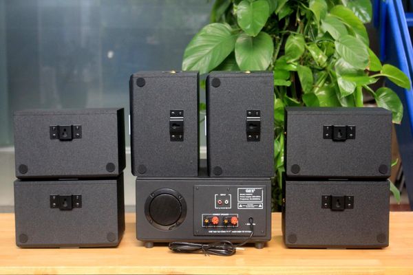 [Diện tích 120m2] A384PU-2K Goldsound 380w + 6 loa Goldsound ngoài trời V101-NT - 15w, loa được thiết kế riêng cho quán, bật lớn không tạp âm, không bao gồm công lắp đặt, bảo hành 12 tháng