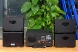 [Diện tích 80m2] A156PU Goldsound 200w + 4 loa Goldsound ngoài trời V101-NT - 15w, loa được thiết kế riêng cho quán, bật lớn không tạp âm, không bao gồm công lắp đặt, bảo hành 12 tháng