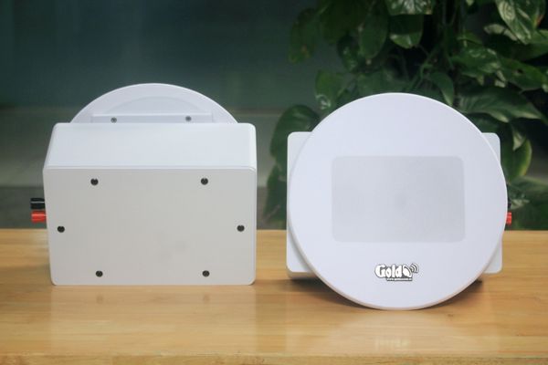 Loa âm trần thùng gỗ Goldsound VAT28 (Số lượng 1 loa) công suất 28w, loa bass 4 inch, kích thước rộng 25 cm, cao 17 cm, sâu 11 cm, bảo hành dài hạn 5 năm.