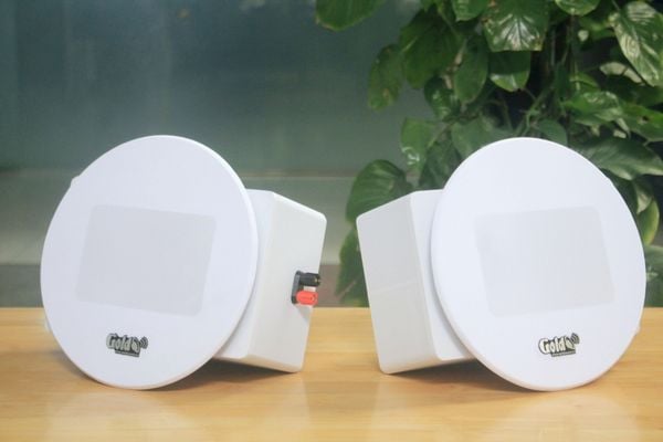 [Diện tích 120m2 + 2 Kênh] A384PU-2K Goldsound 2 vùng âm lượng 380w + 6 loa âm trần Goldsound VAT38 - 38w, loa được thiết kế riêng cho quán, bật lớn không tạp âm, miễn phí công lắp đặt, bảo hành dài hạn 5 năm.