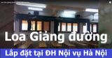 Loa cho trường Đại học Nội vụ: Âm ly có thể điều chỉnh được âm lượng của âm thanh phát ra cho từng khu vực trong lớp, âm thanh luôn rõ ràng, chuyên cho giảng dạy.