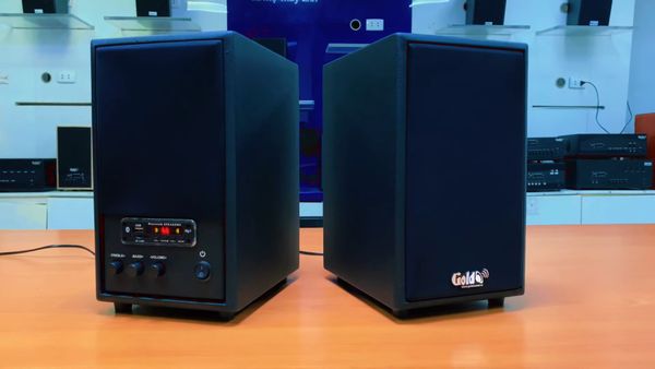 Loa HIFI GS51 Pro 5 - đúng chuẩn HIFI, công suất 120w, Bass 4 inch, treble 2 inch, bluetooth 5.0, cổng rca, khe usb, thiết kế loa thùng gỗ cao 31.5 cm, rộng 17.5 cm, sâu 24 cm.