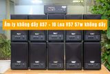 Dàn loa không dây treo tường: 01 amply A57 SG + 10 loa không dây Goldsound V57 SG - 57w