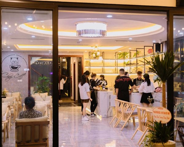 Loa cafe Goldsound hoàn thiện âm thanh cho Chóp Coffee, Hà Nội