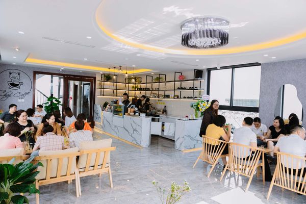 Loa cafe Goldsound hoàn thiện âm thanh cho Chóp Coffee, Hà Nội