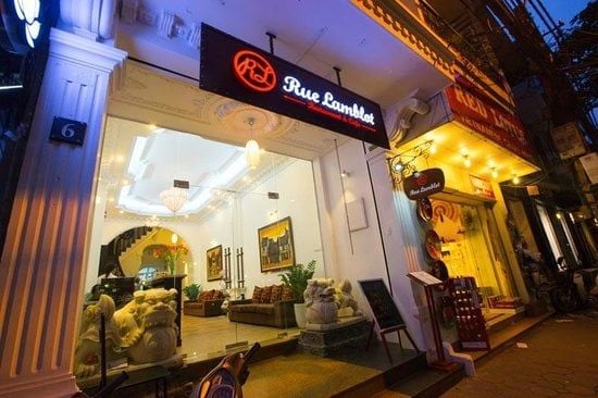 Loa Goldsound lắp đặt âm thanh cho nhà hàng Rue Lamblot Restaurant & Cafe