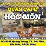 Loa Goldsound cho Zen Coffee and Tea House, TP.HCM, loa được thiết kế riêng cho quán, bật lớn không tạp âm, miễn phí công lắp đặt, bảo hành dài hạn 5 năm