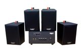[Diện tích 80m2] Amply A154PU_DA Goldsound 150w + 4 loa Goldsound V25C_DA - 25w, loa được thiết kế riêng cho quán, bật lớn không tạp âm, miễn phí công lắp đặt, bảo hành dài hạn 5 năm.