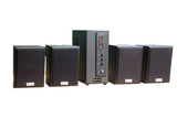 [Diện tích 80m2 + 02 Kênh] A155_TH Goldsound 2 vùng âm lượng 150w + 4 loa Goldsound V25C_TH 25W, loa được thiết kế riêng cho quán, bật lớn không tạp âm, miễn phí công lắp đặt, bảo hành dài hạn 5 năm.
