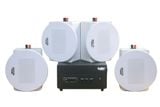 [Diện tích 80m2 + 2 Kênh] A156PU Goldsound 200w + 4 loa âm trần Goldsound VAT38 - 38w, loa được thiết kế riêng cho quán, bật lớn không tạp âm, miễn phí công lắp đặt, bảo hành dài hạn 5 năm.