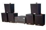 [Diện tích 120m2 + 2 Kênh] A384PU_TH-2K Goldsound 2 vùng âm lượng 380w + 6 loa Goldsound V25C_TH, loa được thiết kế riêng cho quán, bật lớn không tạp âm, miễn phí công lắp đặt, bảo hành dài hạn 5 năm.