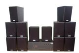 [Diện tích 240m2 + 04 Kênh] A384_TH-4K Goldsound 4 vùng âm lượng 800w + 12 loa Goldsound V55C_TH 55w, Amply 4 - 6 vùng âm lượng, loa được thiết kế riêng cho quán, bật lớn không tạp âm, miễn phí công lắp đặt, bảo hành dài hạn 5 năm.