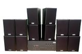 [Diện tích 240m2 + 04 Kênh] A384_SG-4K Goldsound 4 vùng âm lượng 800w + 12 loa Goldsound V55C_SG 55w, Amply 4 - 6 vùng âm lượng, loa được thiết kế riêng cho quán, bật lớn không tạp âm, miễn phí công lắp đặt, bảo hành dài hạn 5 năm.