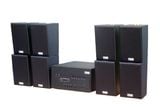 [Diện tích 160m2 + 06 Kênh] A1800 Goldsound 6 vùng âm lượng 1800w + 8 loa Goldsound V40C 40w, Amply 4 - 6 vùng âm lượng, loa được thiết kế riêng cho quán, bật lớn không tạp âm, miễn phí công lắp đặt, bảo hành dài hạn 5 năm.