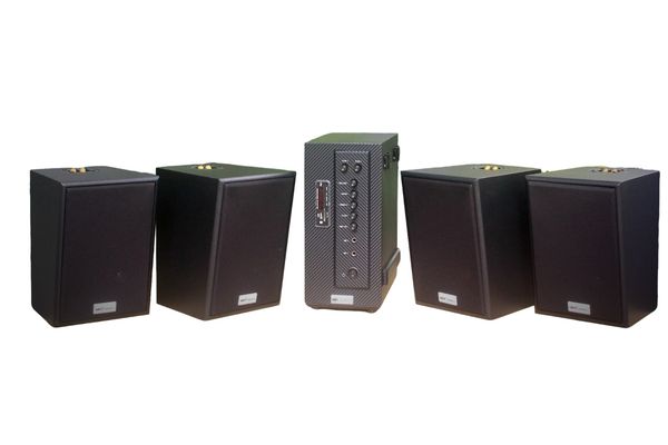[Diện tích 80m2 + 02 Kênh] AMT384_DA Goldsound 2 vùng âm lượng 380w + 4 loa Goldsound V55C_DA 55w, loa được thiết kế riêng cho quán, bật lớn không tạp âm, miễn phí công lắp đặt, bảo hành dài hạn 5 năm.