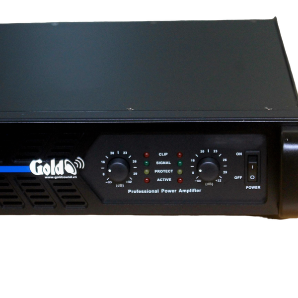 Cục đẩy A956PU-2K Goldsound (công suất 1500w, 2 kênh)