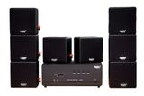 [Diện tích 160m2 + 04 Kênh] A384PU_TH-4K Goldsound 4 vùng âm lượng 800w + 8 loa Goldsound V23TH, Amply 4 - 6 vùng âm lượng, loa được thiết kế riêng cho quán, bật lớn không tạp âm, miễn phí công lắp đặt, bảo hành dài hạn 5 năm.