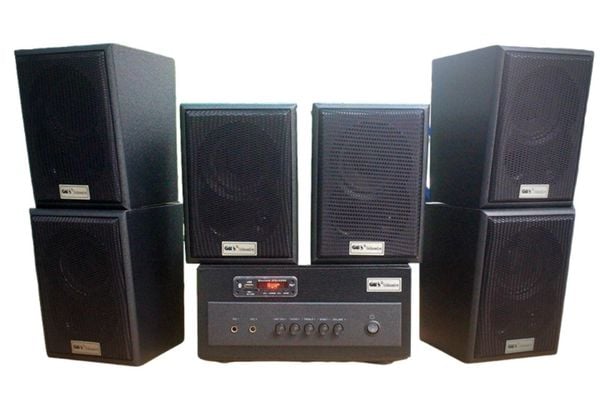 Dàn loa treo tường: Amply A401 + 6 V25C