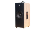 Loa di động D385P_TH, công suất 80w, pin 4 - 6h,  bass 20 cm, treble, bluetooth 5.0, cổng cắm Micro, cổng rca, khe usb, thiết kế loa thùng gỗ cao 63 cm, rộng 25 cm, sâu 31 cm. Bảo hành 12 tháng