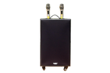 Loa di động D230PU_TH - MI, công suất 230w, pin 4 - 6 tiếng, kèm 2 Micro, 1 bass, 1 treble, bluetooth 5.0, cổng rca, khe usb, thiết kế loa thùng gỗ, cao 57.25 cm, rộng 35.5 cm, sâu 36 cm. Bảo hành 12 tháng