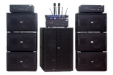 Dàn Karaoke kinh doanh K130 Goldsound (Loa V258PU-KA, Cục đẩy A958PU-2K, A957PU-1K, JBL KX180, Micro SLS S800,...)