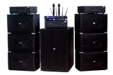 Dàn Karaoke kinh doanh K130 Goldsound (Loa V258PU-KA, Cục đẩy A958PU-2K, A957PU-1K, JBL KX180, Micro SLS S800,...)