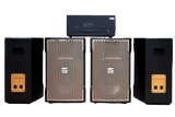 [Diện tích 160m2 + 02 Kênh] A928 Goldsound 2 vùng âm lượng 1500w + 4 loa Goldsound V238 Gold 238w, loa được thiết kế riêng cho quán, bật lớn không tạp âm, miễn phí công lắp đặt, bảo hành dài hạn 5 năm.
