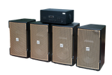 [Diện tích 160m2 + 02 Kênh] A928_DA Goldsound 2 vùng âm lượng 1500w + 4 loa Goldsound V238_DA Gold 238w, loa được thiết kế riêng cho quán, bật lớn không tạp âm, miễn phí công lắp đặt, bảo hành dài hạn 5 năm.