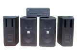 [Diện tích 160m2 + 04 Kênh] A917_TH-4K Goldsound 4 vùng âm lượng 1500w + 4 loa Goldsound V238_TH, Amply 4 - 6 vùng âm lượng, loa được thiết kế riêng cho quán, bật lớn không tạp âm, miễn phí công lắp đặt, bảo hành dài hạn 5 năm.