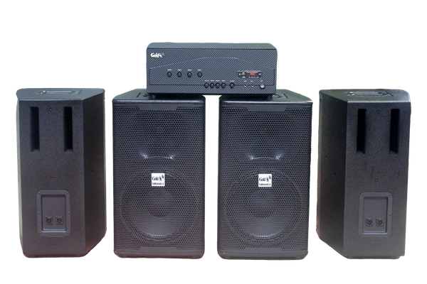 [Diện tích 160m2 + 04 Kênh] A917-4K Goldsound 4 vùng âm lượng 1500w + 4 loa Goldsound V238, Amply 4 - 6 vùng âm lượng, loa được thiết kế riêng cho quán, bật lớn không tạp âm, miễn phí công lắp đặt, bảo hành dài hạn 5 năm.