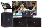 Dàn Karaoke kinh doanh K90 Goldsound (Loa V258PU-KA, Cục đẩy A958PU-2K, Cục đẩy 1200w, JBL KX180, Micro SLS S800,...)