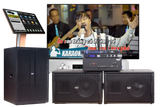 Dàn Karaoke kinh doanh K90 Goldsound (Loa V258PU-KA, Cục đẩy A958PU-2K, Cục đẩy 1200w, JBL KX180, Micro SLS S800,...)