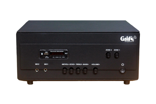 Amply phóng thanh A907PU-100V Goldsound, Amply 2 vùng âm lượng, được thiết kế riêng cho từng không gian, bật lớn không tạp âm, miễn phí công lắp đặt, bảo hành dài hạn 12 tháng