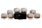 [Loa thông báo] Amply A907PU-100V + 8 Ne20w, Amply hai vùng âm lượng, loa được thiết kế riêng, bật lớn không tạp âm, miễn phí công lắp đặt, bảo hành dài hạn 12 tháng