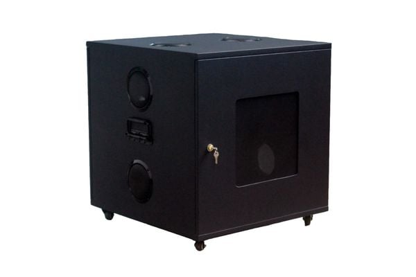 Tủ âm thanh S500-12U (Chất liệu gỗ phủ da PU Full thùng)
